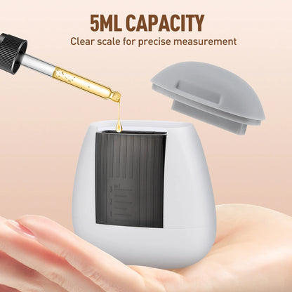 Elektro-masażer do skóry głowy, terapia światłem, przeciw wypadaniu włosów