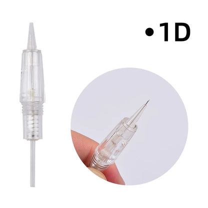 Bezprzewodowy zestaw do makijażu permanentnego, mikroblading, 2 baterie, 5 igieł