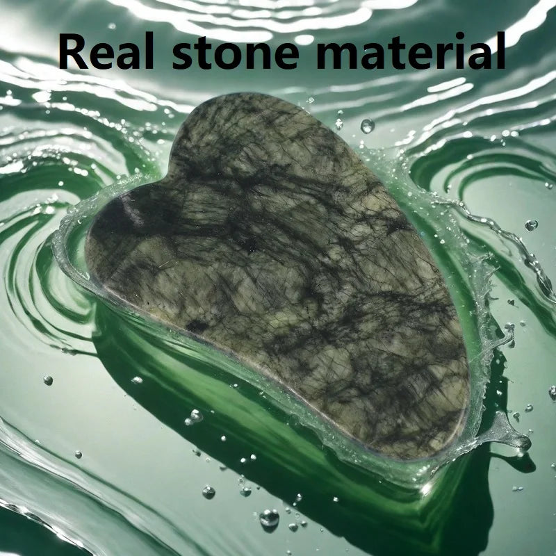 Kamień Gua Sha z żywicy do twarzy, masażer, narzędzie do masażu