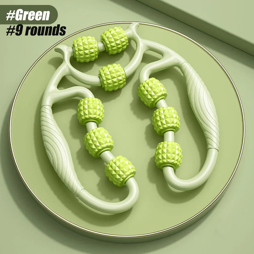 Masażer do nóg, 12 kółek, relaksacja mięśni, ręczny masażer