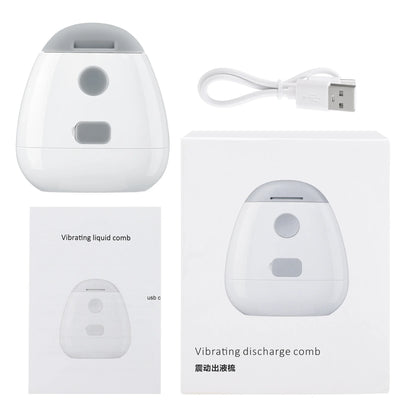 Elektro-masażer do skóry głowy, terapia światłem, przeciw wypadaniu włosów