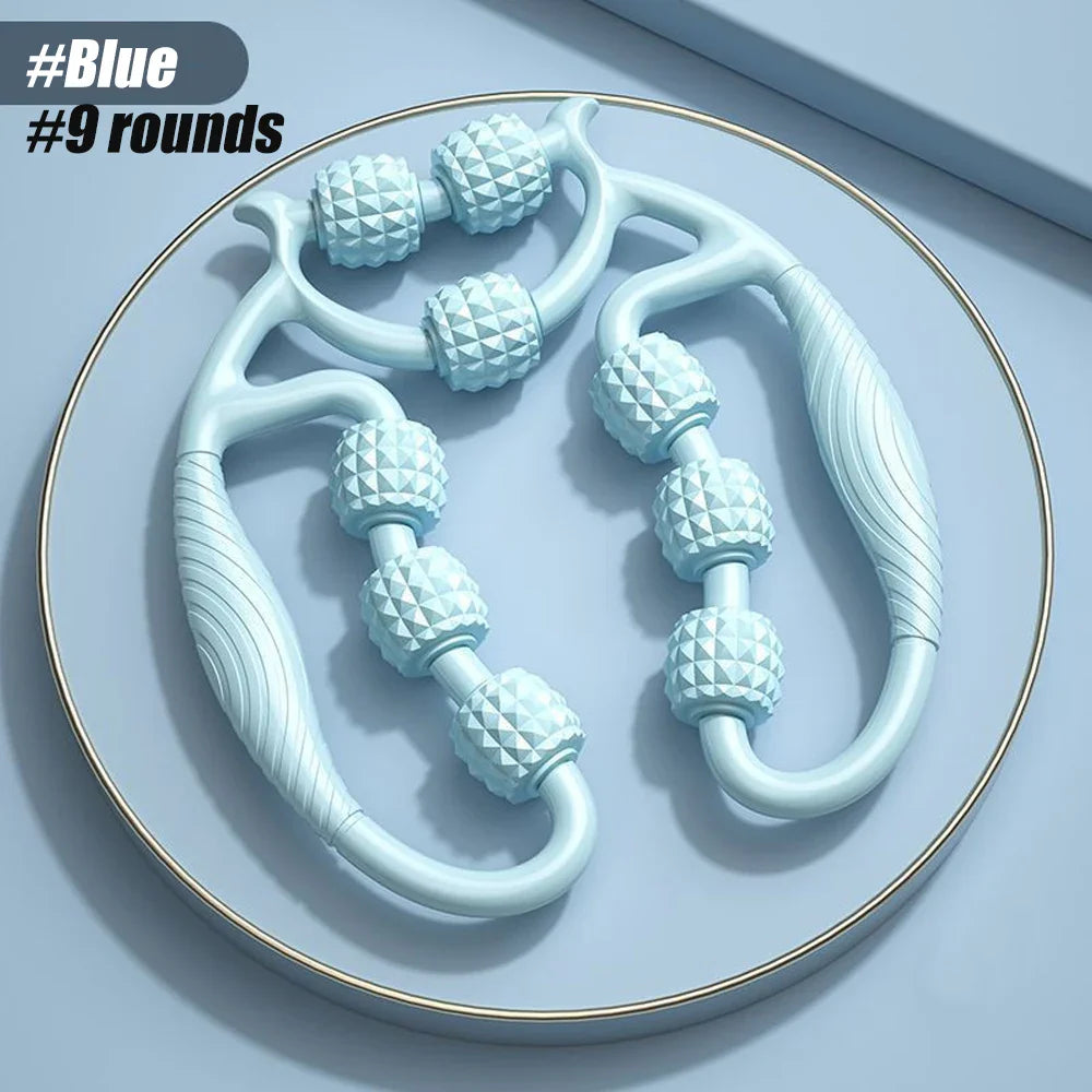 Masażer do nóg, 12 kółek, relaksacja mięśni, ręczny masażer