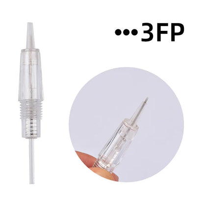 Bezprzewodowy zestaw do makijażu permanentnego, mikroblading, 2 baterie, 5 igieł