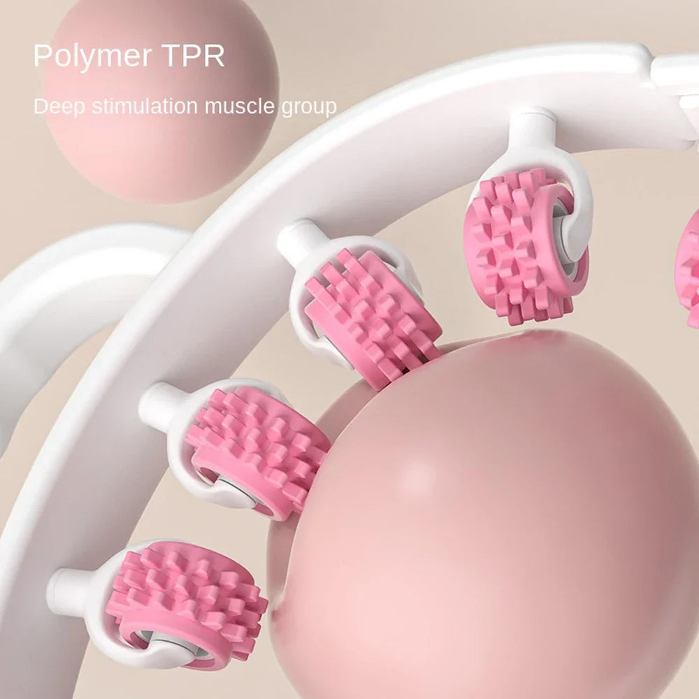 Masażer do nóg, 12 kółek, relaksacja mięśni, ręczny masażer