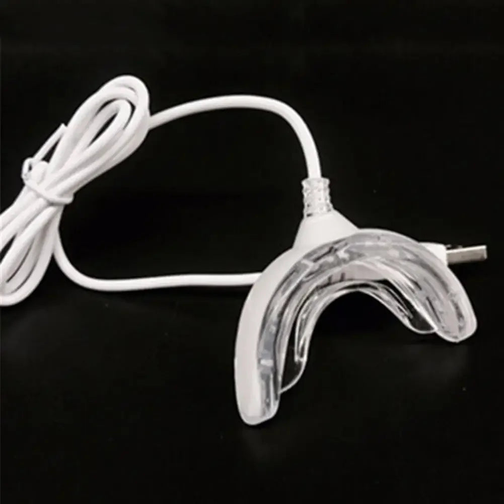 Przenośne urządzenie wybielające zęby, USB, LED, niebieskie światło