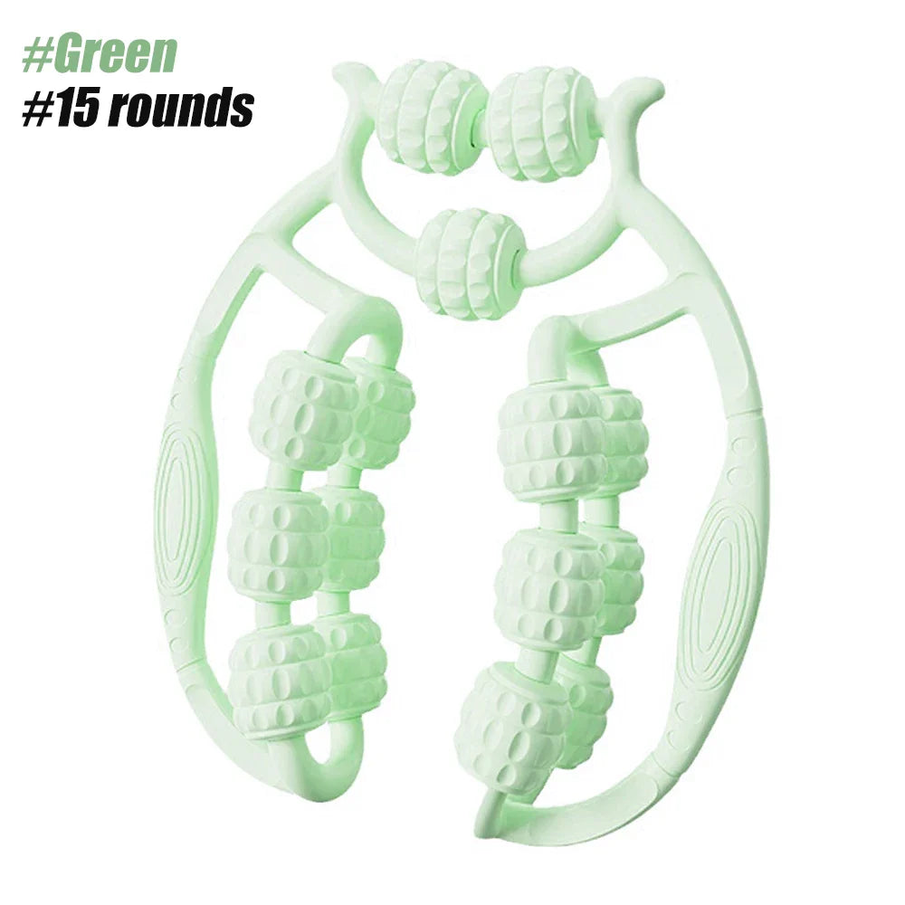 Masażer do nóg, 12 kółek, relaksacja mięśni, ręczny masażer